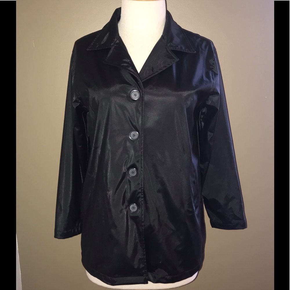 Shedrain Black rain slicker